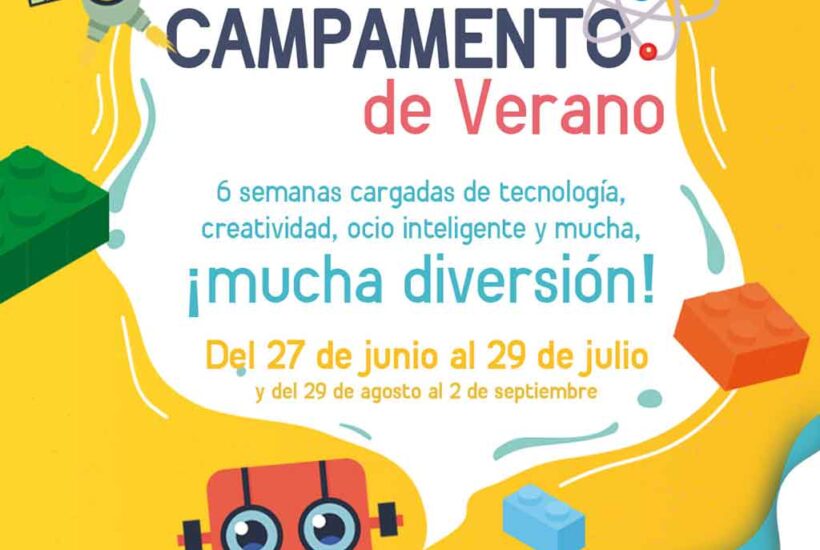 Cartel del campamento de verano de Abacus Innova