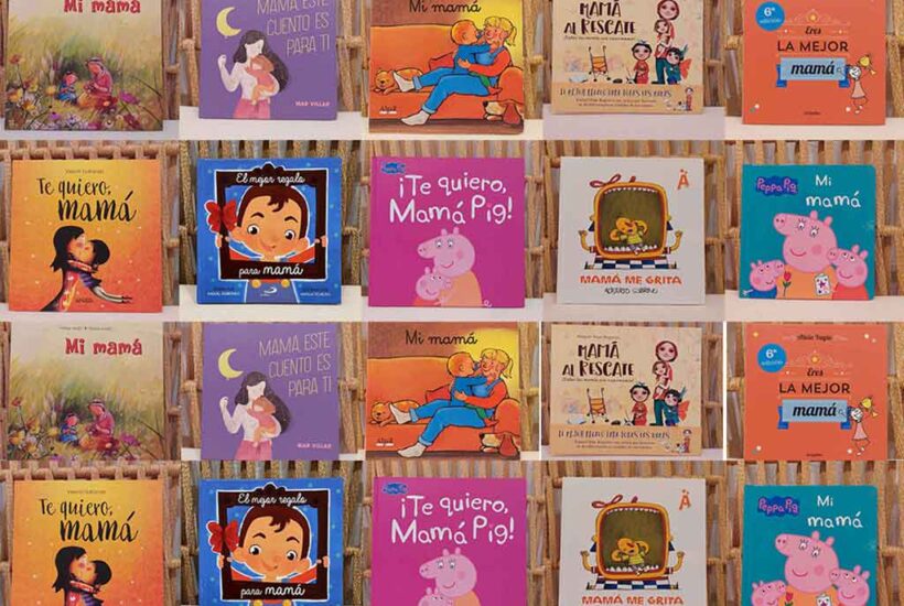 Portadas de libros infantiles sobre mamás
