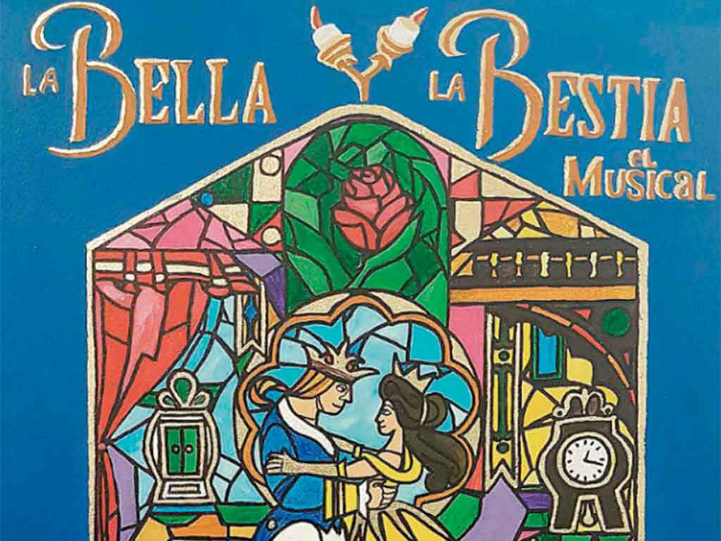 Cartel de La Bella y la Bestia, tributo musical