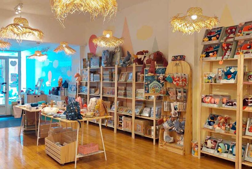 Interior de la tienda de juguetes de León El Mundo en tus Manos