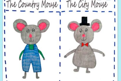 The country mouse, the city mouse
